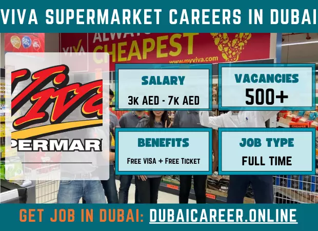 Viva Supermarket Careers in Dubai - (500 Vacancies)