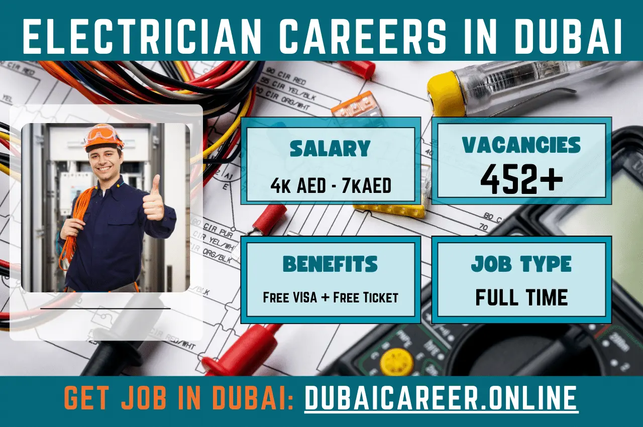 Electrician Jobs in Dubai (Visa Sponsored!) - Launch Your UAE Career Now